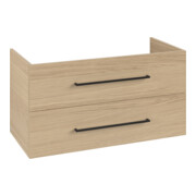 V&B Meuble sous lavabo Avento 98x51,4x48cm, 2 tiroirs, wd, G vo bla, Nord Oa
