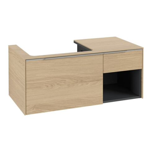 V&B Meuble sous-lavabo Beck gauche Subway 3.0 100,1x42,25x51,6cm, o LE/Gr AL g, No Oa