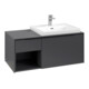 V&B Meuble sous lavabo Beck. re Subway 3.0 100,1x42,25x51,6cm, avec LE/Gr vo b, graph.-3