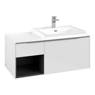 V&B Meuble sous lavabo Beck. re Subway 3.0 100,1x42,25x51,6cm, o LE/Gr AL g, Bri w