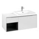 V&B Meuble sous lavabo Beck. re Subway 3.0 100,1x42,25x51,6cm, o LE/Gr AL g, Bri w-1