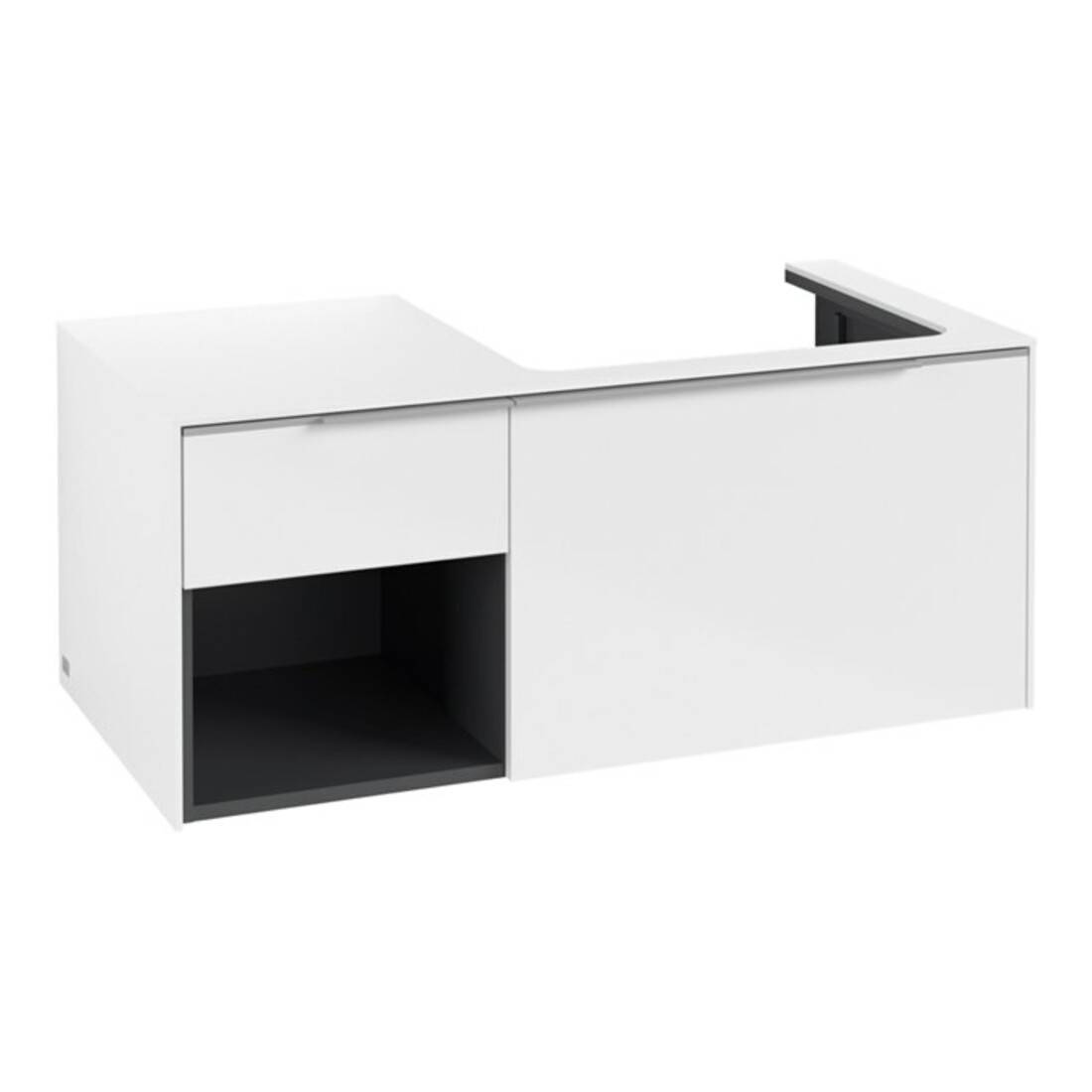 V&B Meuble sous lavabo Beck. re Subway 3.0 100,1x42,25x51,6cm, o LE/Gr AL g, Bri w