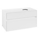 V&B Meuble sous lavabo Collaro 100x54,8x50 cm, lavabo à droite, blanc mat-3