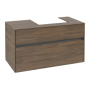 V&B Meuble sous-lavabo Collaro 100x54,8x50 cm, lavabo droite, chêne Arizona