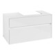 V&B Meuble sous-lavabo Collaro 100x54,8x50 cm, LV droite, blanc brillant-4