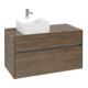 V&B Meuble sous-lavabo Collaro 100x54,8x50 cm, LV gauche, Chêne Arizona-3