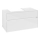 V&B Meuble sous-lavabo Collaro 100x54,8x50 cm, vasque à gauche, blanc brillant-3