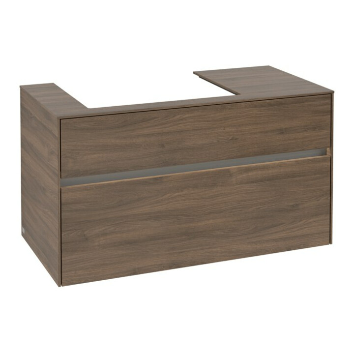 V&B Meuble sous-lavabo Collaro 100x54,8x50 cm, WT l, LED 7,3 W, Ariz. Oa
