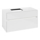 V&B Meuble sous lavabo Collaro 100x54,8x50 cm, WT l, LED 7,3 W, blanc glo-1