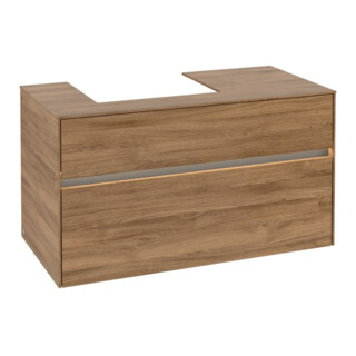 V&B Meuble sous lavabo Collaro 100x54,8x50 cm, WT l, LED 7,3 W, Kan Oa