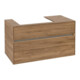 V&B Meuble sous-lavabo Collaro 100x54,8x50 cm, WT l, LED 7,3 W, Kan Oa-4