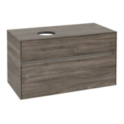 V&B Meuble sous-lavabo Collaro 100x54,8x50 cm, WT l, LED 7,3 W, st. Oa-3