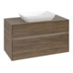 V&B Meuble sous lavabo Collaro 100x54,8x50 cm, WT mi, LED 7,3 W, Ar Oa-4