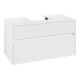 V&B Meuble sous lavabo Collaro 100x54,8x50 cm, WT mi, LED 7,3 W, blanc mat-1