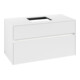 V&B Meuble sous lavabo Collaro 100x54,8x50 cm, WT mi, LED 7,3 W, blanc mat-3