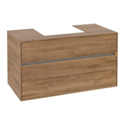 V&B Meuble sous lavabo Collaro 100x54,8x50 cm, WT mi, LED 7,3 W, Kan Oa-3