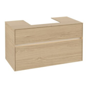 V&B Meuble sous lavabo Collaro 100x54,8x50 cm, WT mi, LED 7,3 W, Nord Oa-4