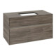 V&B Meuble sous-lavabo Collaro 100x54,8x50 cm, WT mi, LED 7,3 W, st. Oa-3