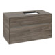 V&B Meuble sous lavabo Collaro 100x54,8x50cm, EV d, LED 7,3 W, st. Oa-3