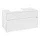 V&B Meuble sous lavabo Collaro 100x54,8x50cm, EV gauche, blanc mat-3