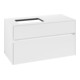 V&B Meuble sous lavabo Collaro 100x54,8x50cm, EV gauche, blanc mat-1