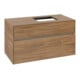 V&B Meuble sous-lavabo Collaro 100x54,8x50cm, lavabo à droite, LED 7,3 W, Kan Oa-1