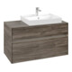 V&B Meuble sous lavabo Collaro 100x54,8x50cm, lavabo à droite, LED 7,3 W, st. Oa-1
