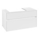 V&B Meuble sous lavabo Collaro 100x54,8x50cm, lavabo à gauche, blanc mat-1