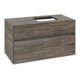 V&B Meuble sous-lavabo Collaro 100x54,8x50cm, LV droite, chêne pierre-3