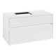 V&B Meuble sous-lavabo Collaro 100x54,8x50cm, LV gauche, blanc brillant-1