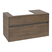 V&B Meuble sous-lavabo Collaro 100x54,8x50cm, LV gauche, chêne Arizona