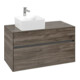 V&B Meuble sous-lavabo Collaro 100x54,8x50cm, LV gauche, chêne pierre-1