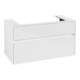 V&B Meuble sous lavabo Collaro 100x54,8x50cm, vasque centrale, blanc brillant-3