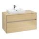 V&B Meuble sous lavabo Collaro 100x54,8x50cm, WT l, LED 7,3 W, Nord Oa-4