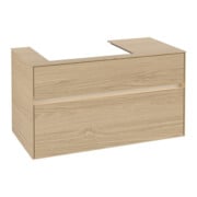 V&B Meuble sous lavabo Collaro 100x54,8x50cm, WT l, LED 7,3 W, Nord Oa
