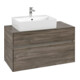V&B Meuble sous lavabo Collaro 100x54,8x50cm, WT l, LED 7,3 W, st. Oa-3