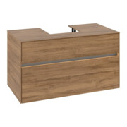 V&B Meuble sous lavabo Collaro 100x54,8x50cm, WT mi, LED 7,3 W, Kan Oa