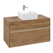 V&B Meuble sous-lavabo Collaro 100x54,8x50cm, WT mi, LED 7,3 W, Kan Oa-3