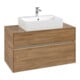 V&B Meuble sous-lavabo Collaro 100x54,8x50cm, WT mi, LED 7,3 W, Kan Oa-3
