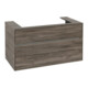 V&B Meuble sous lavabo Collaro 100x54,8x50cm, WT mi, LED 7,3 W, st. Oa-4