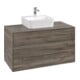 V&B Meuble sous-lavabo Collaro 100x54,8x50cm, WT mi, LED 7,3 W, st. Oa-1