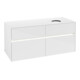 V&B Meuble sous lavabo Collaro 120x54,8x50 cm, lavabo droit, LED 8,8 W, blanc brillant-3