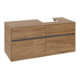 V&B Meuble sous-lavabo Collaro 120x54,8x50 cm, LV droite, chêne Kansas-1
