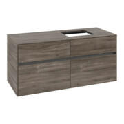 V&B Meuble sous-lavabo Collaro 120x54,8x50 cm, LV droite, chêne pierre-3