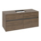 V&B Meuble sous-lavabo Collaro 120x54,8x50 cm, vasque centrale, chêne Arizona-1