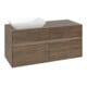 V&B Meuble sous lavabo Collaro 120x54,8x50 cm, WT l, LED 8,8 W, Ariz. Oa-1