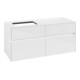 V&B Meuble sous lavabo Collaro 120x54,8x50 cm, WT l, LED 8,8 W, blanc brillant-3