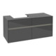 V&B Meuble sous lavabo Collaro 120x54,8x50 cm, WT l, LED 8,8 W, glo Gr