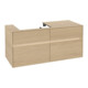 V&B Meuble sous-lavabo Collaro 120x54,8x50 cm, WT l, LED 8,8 W, Nord Oa-1