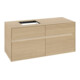 V&B Meuble sous lavabo Collaro 120x54,8x50 cm, WT l, LED 8,8 W, Nord Oa-3